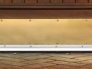How to Clean Brass Kick Plate & Brass Push Plates