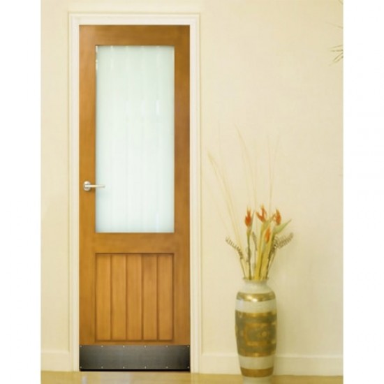 Antique Bronze on Brass Kick Plate
