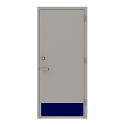 Solid Hewi Plastic Kick Plate
