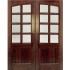 Light Antique Brass Push Plate