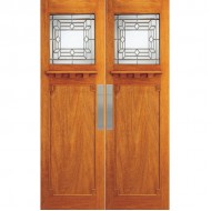 Satin Stainless Steel Push Plate - Grade 316