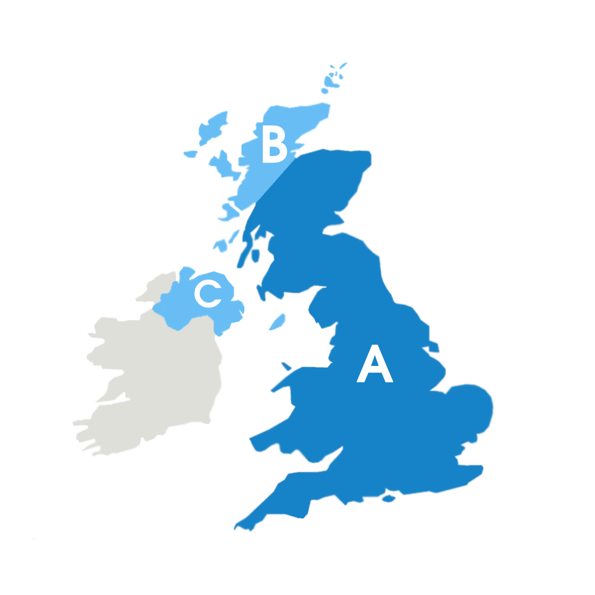 Kicking Plates Delivery Map